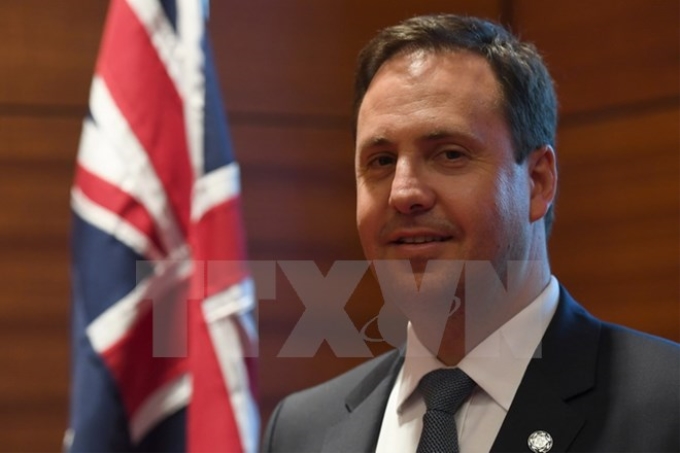 Bộ trưởng Thương mại Australia Steven Ciobo. (Nguồn: AFP/TTXVN)